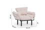Atelier Del Sofa Nitta Single - Crema